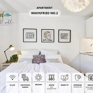 Wahnfried No2 - Citynah Wohnen Mit Küche, Duschbad Und Balkon Bayreuth